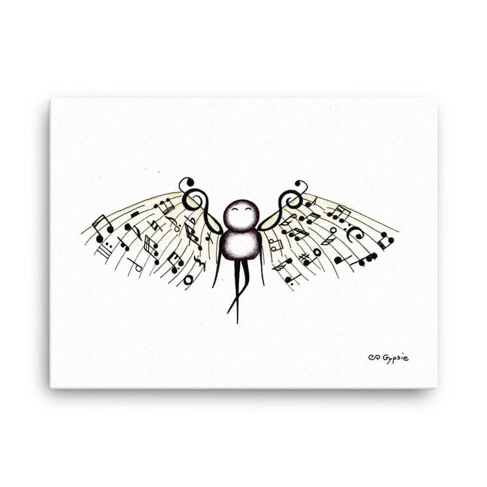 Music Wings - Canvas