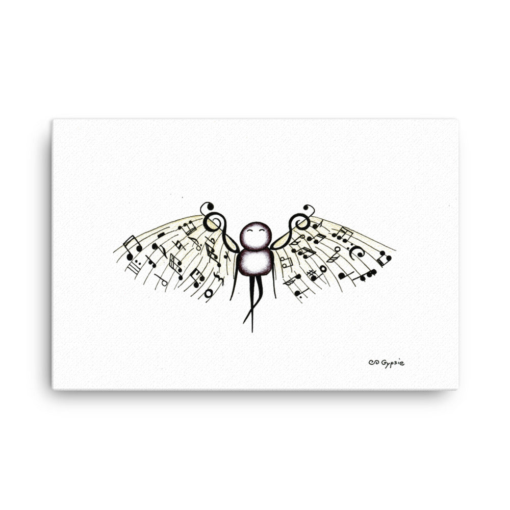 Music Wings - Canvas