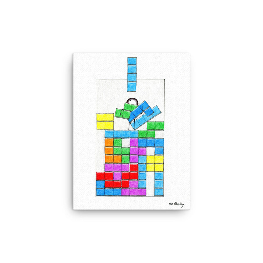 Tetris - Canvas Print