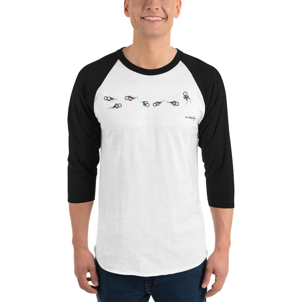 Heart Collector - 3/4 sleeve raglan shirt