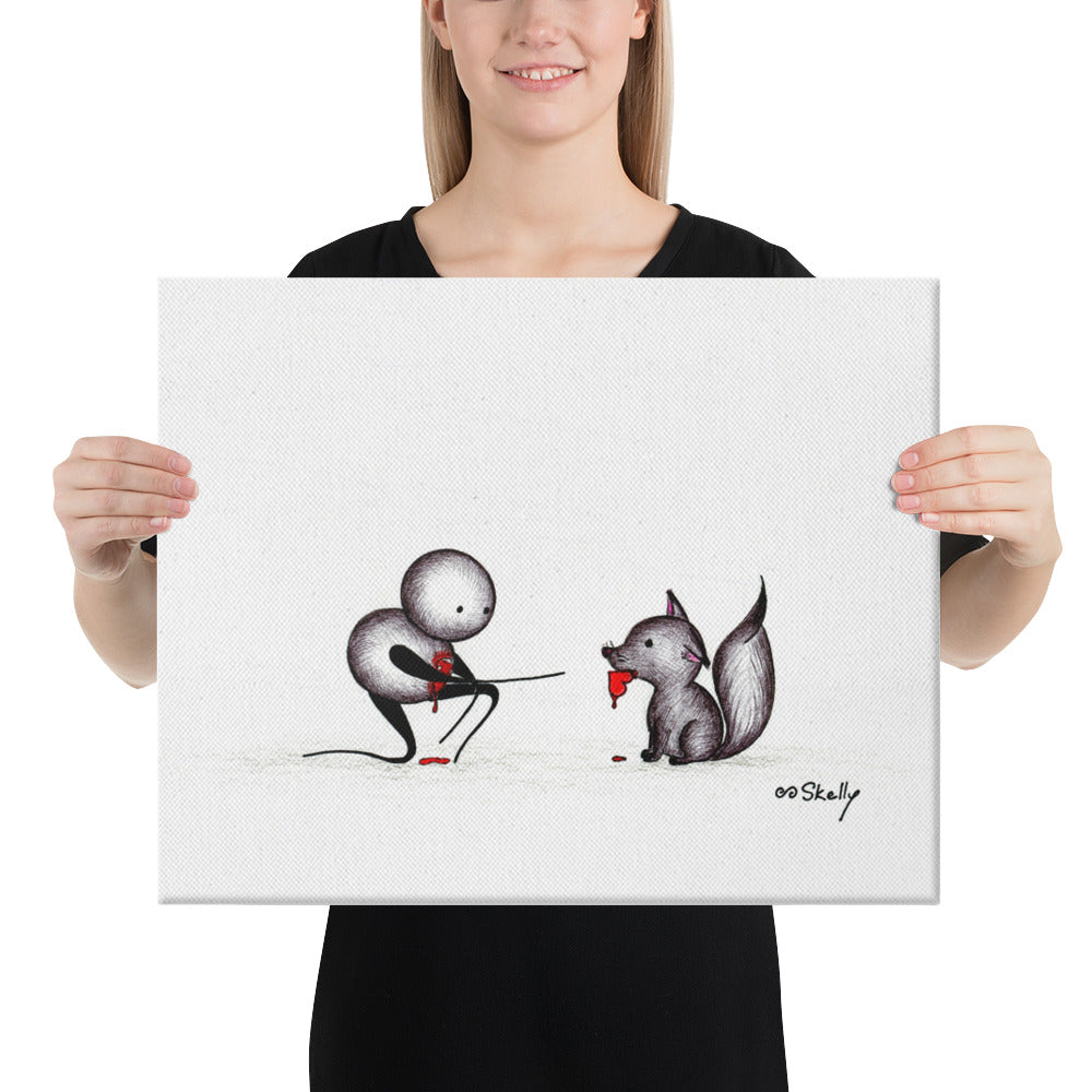 Fetch - Premium Canvas Prints