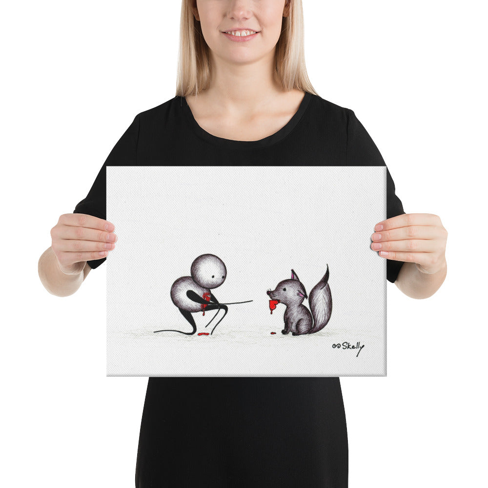 Fetch - Premium Canvas Prints