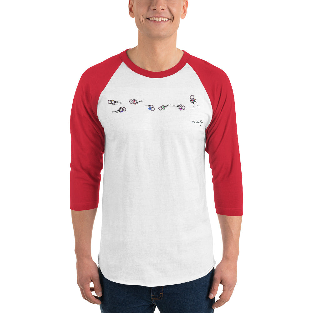 Heart Collector - 3/4 sleeve raglan shirt