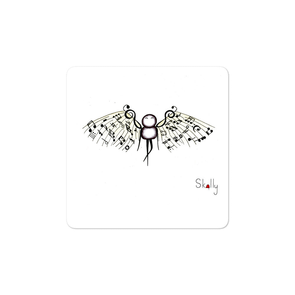 Music Wings - Bubble-free stickers