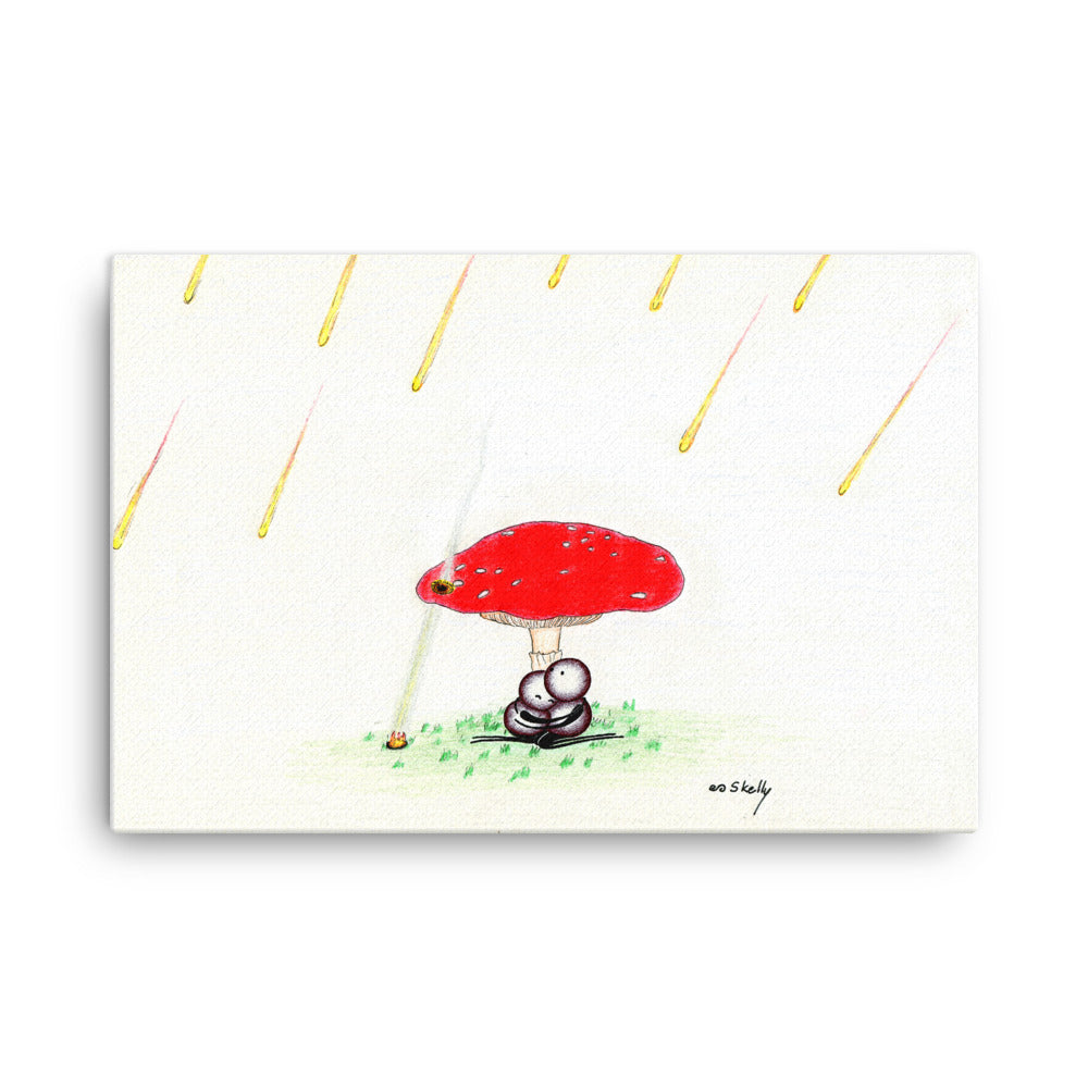 Mushroom - Premium Canvas Print