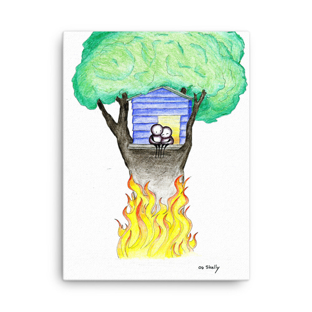 Treehouse - Canvas Print