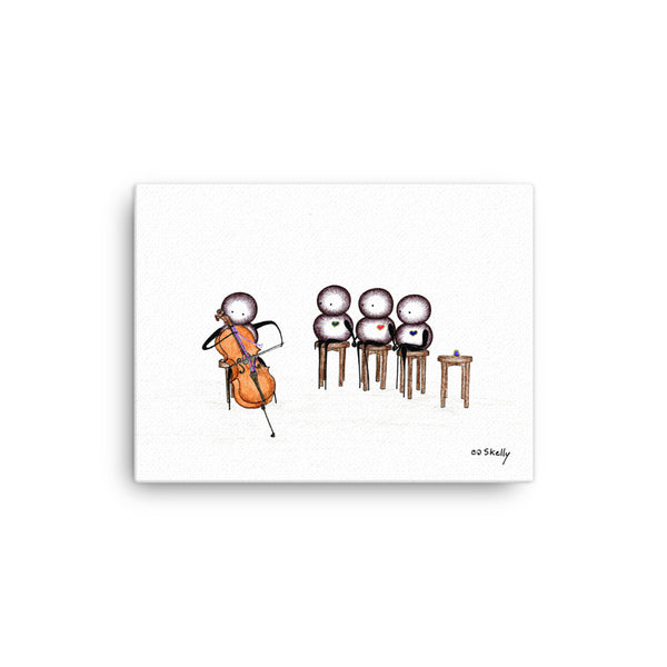 Cello, Premium Canvas Prints
