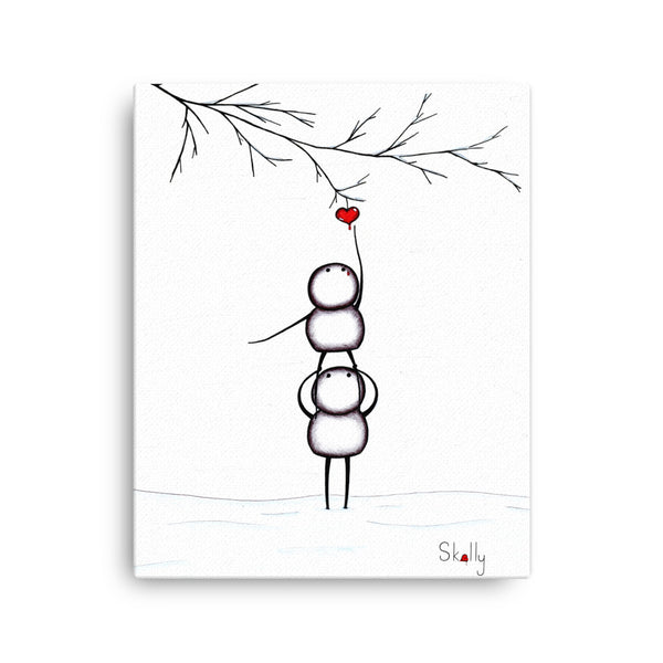 Reaching - Canvas