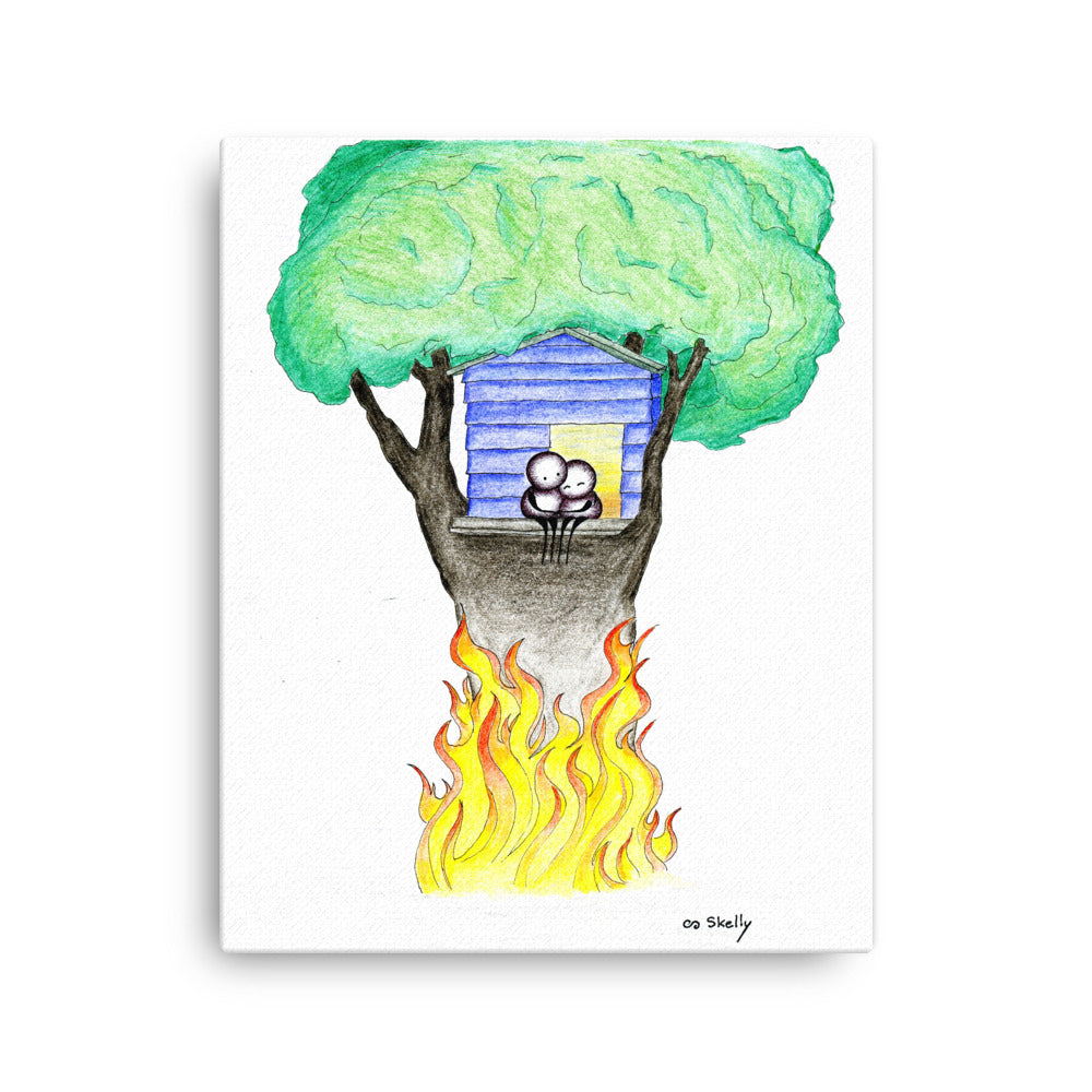 Treehouse - Canvas Print
