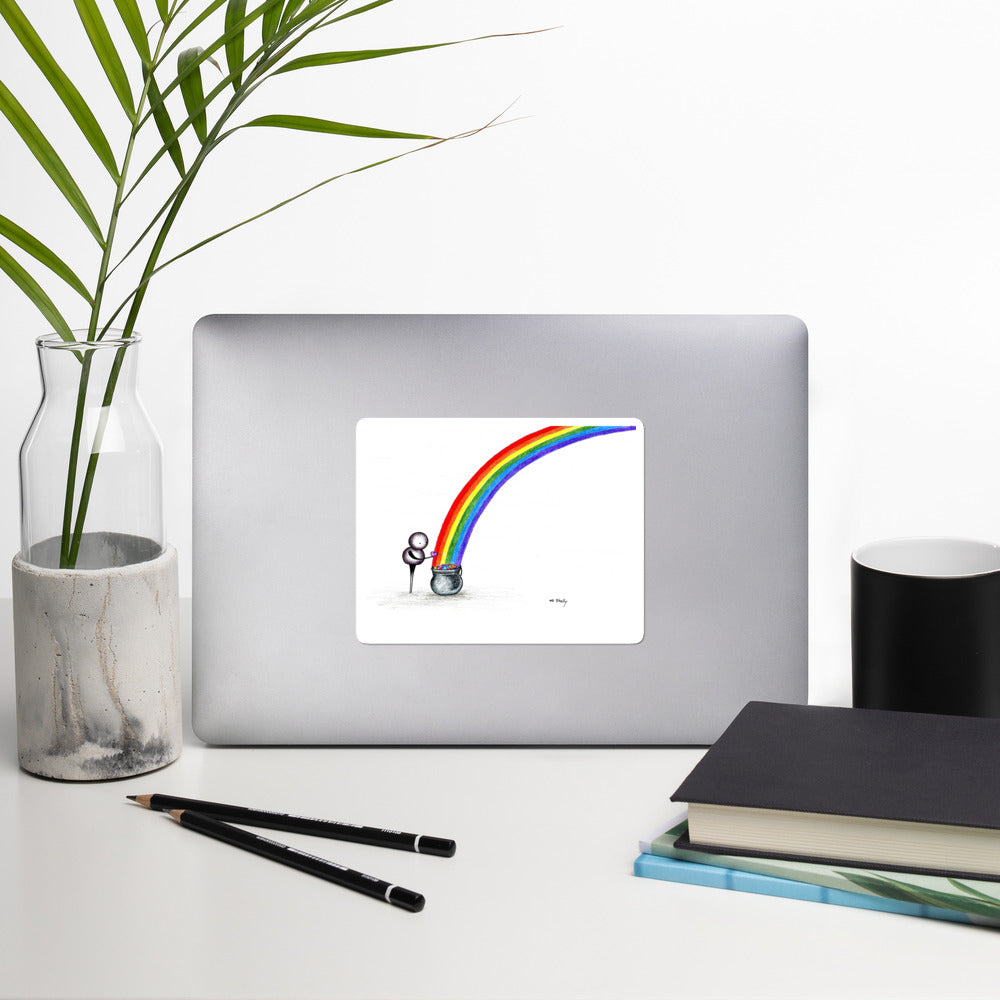 The End of the Rainbow - Vinyl Stickers