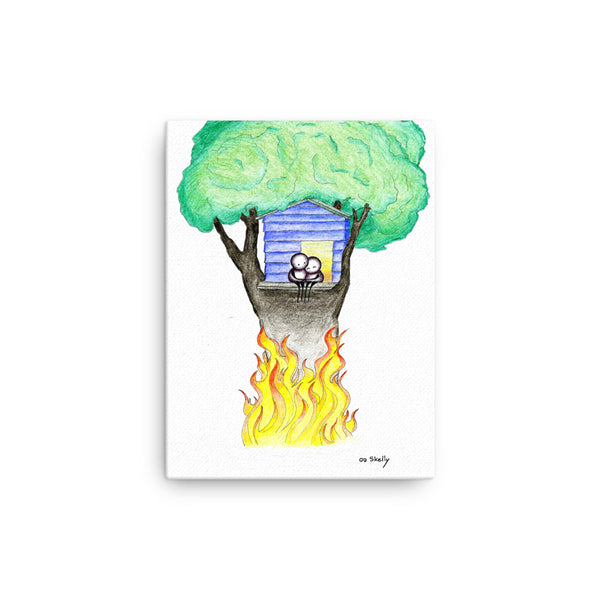 Treehouse - Canvas Print