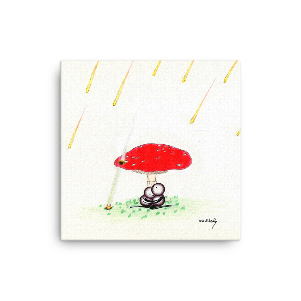 Mushroom - Premium Canvas Print