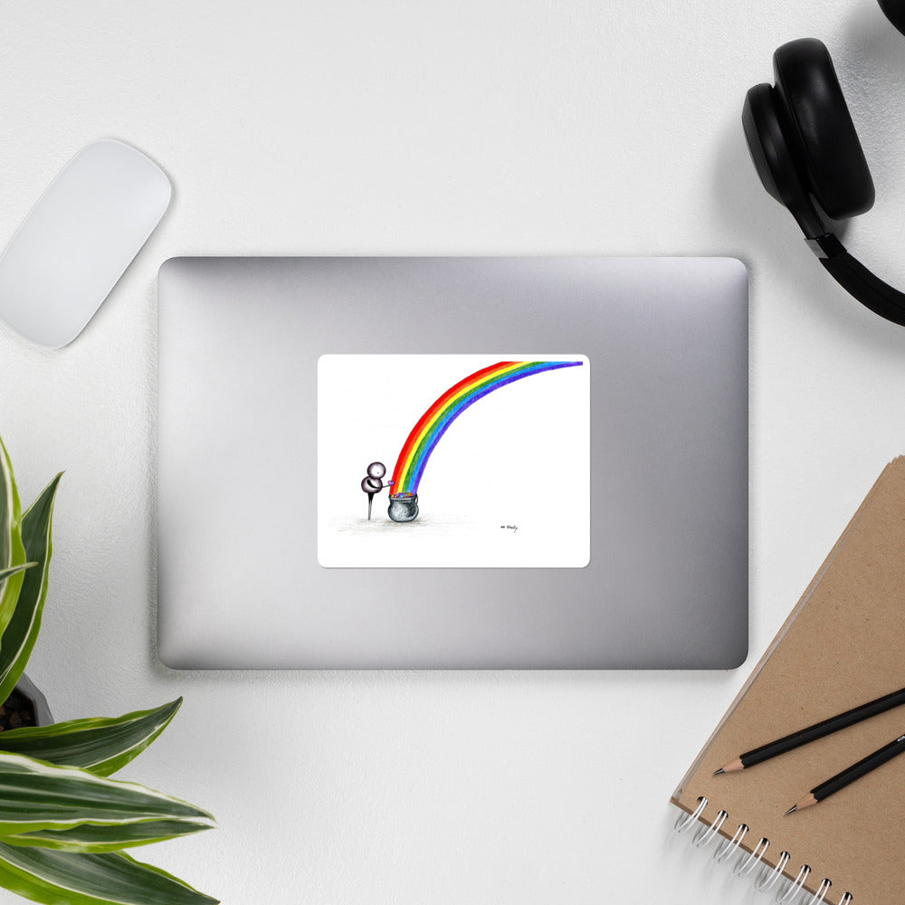 The End of the Rainbow - Vinyl Stickers